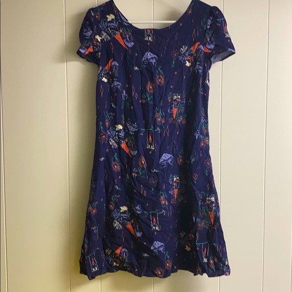 Always On the Way Easy Fit Dress in Gnome - Picture 2 of 6